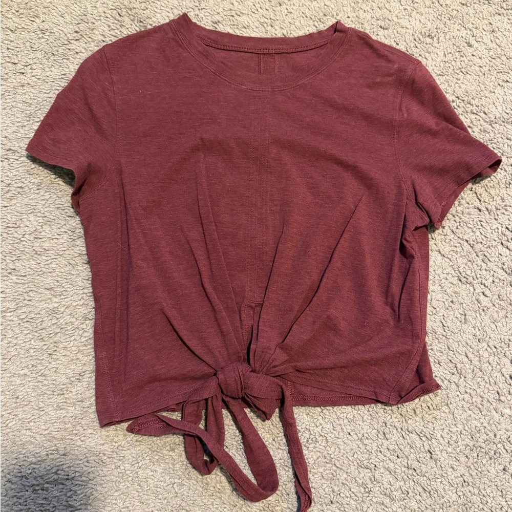 Lululemon Tie-Front Top